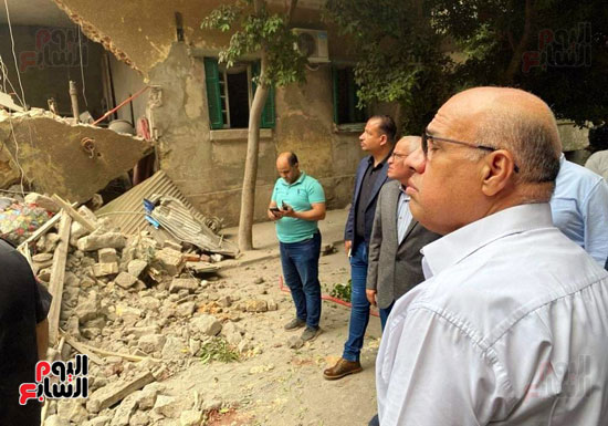 انهيار عقار بالوايلى (6)