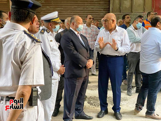 انهيار عقار بالوايلى (8)