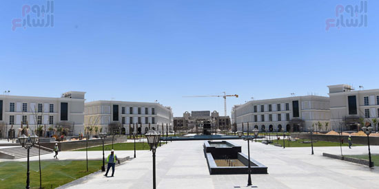 رئيس الوزراء يتفقد مدينة الثقافة والفنون بالعلمين الجديدة  (25)