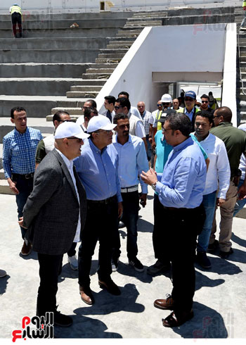 رئيس الوزراء يتفقد مدينة الثقافة والفنون بالعلمين الجديدة  (3)