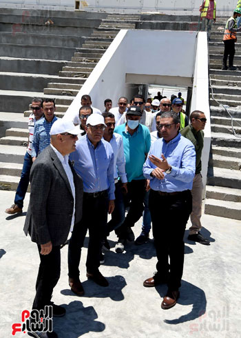 رئيس الوزراء يتفقد مدينة الثقافة والفنون بالعلمين الجديدة  (2)