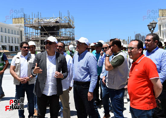رئيس الوزراء يتفقد مدينة الثقافة والفنون بالعلمين الجديدة  (32)