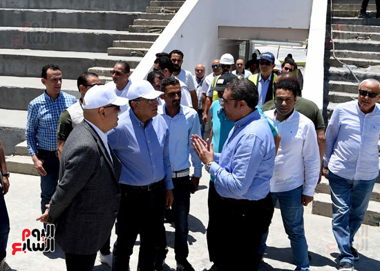 رئيس الوزراء يتفقد مدينة الثقافة والفنون بالعلمين الجديدة  (4)