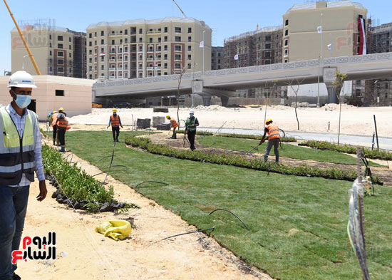 رئيس الوزراء يتفقد مدينة الثقافة والفنون بالعلمين الجديدة  (20)