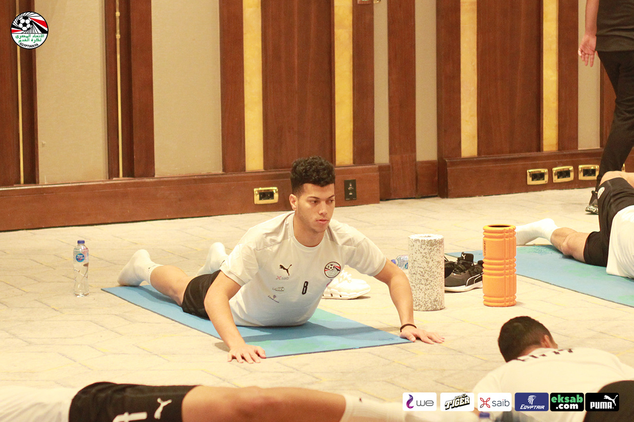 جانب من تدريبات المنتخب