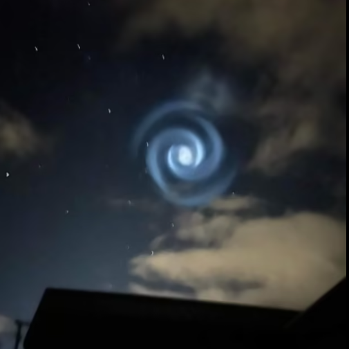 The vortex that the residents saw