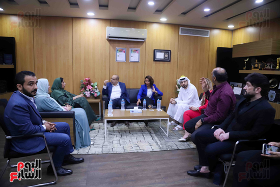 وفد-من-نادى-دبى-للصحافة-يزور-اليوم-السابع-(1)