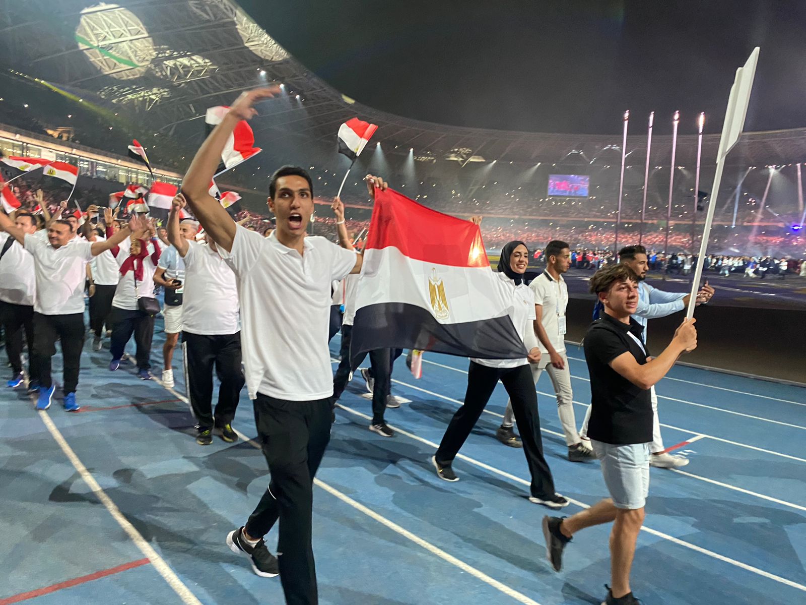 بعثة مصر في افتتاح دورة ألعاب البحر المتوسط (3)