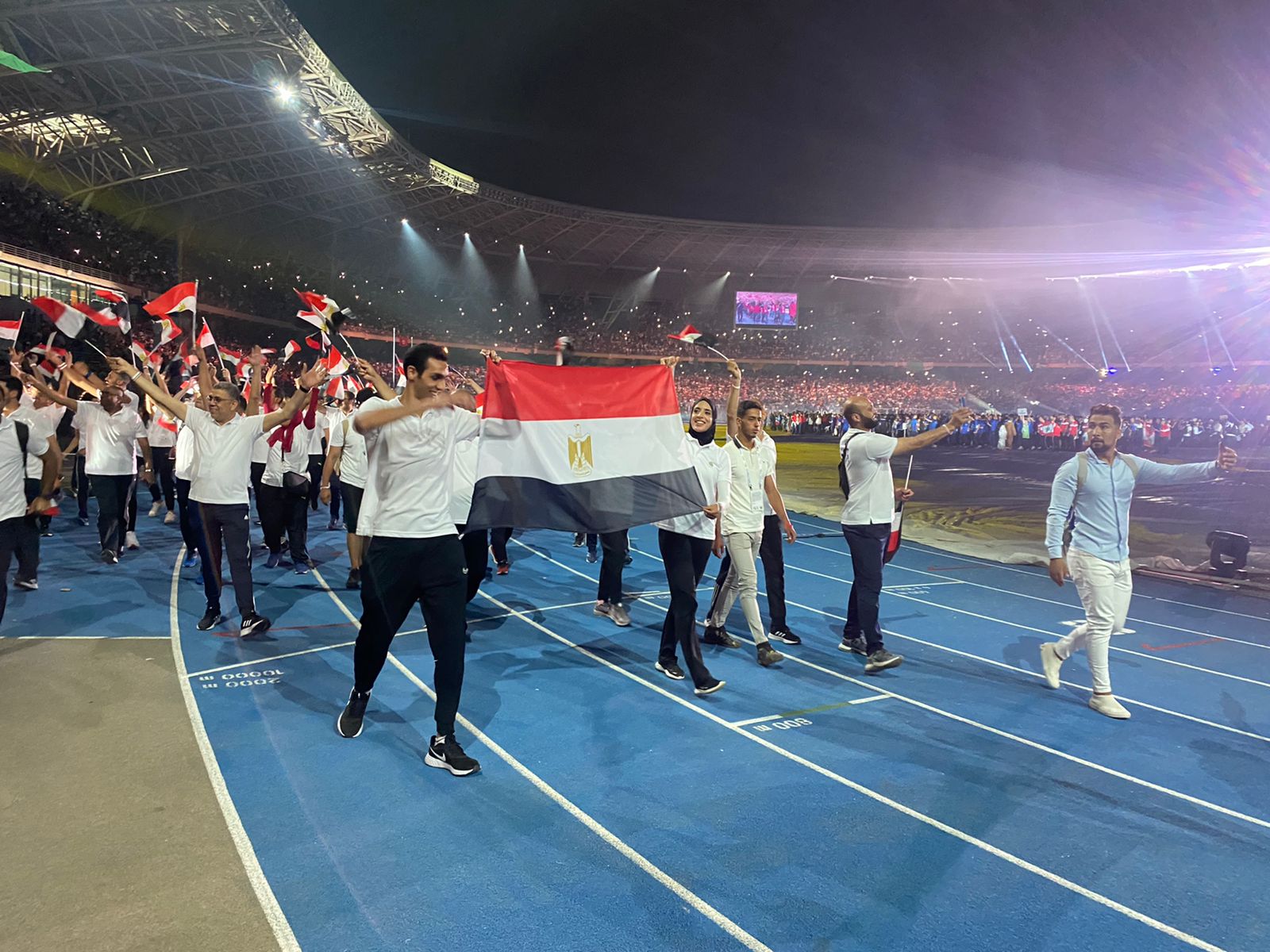 بعثة مصر في افتتاح دورة ألعاب البحر المتوسط (1)