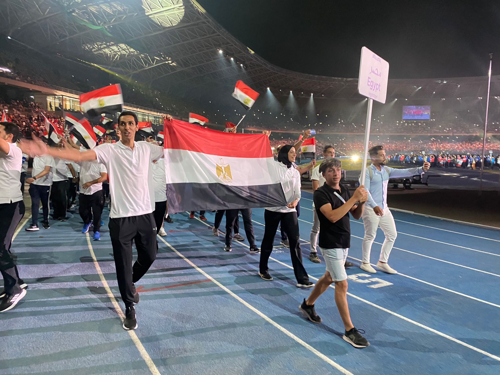 بعثة مصر في افتتاح دورة ألعاب البحر المتوسط (2)