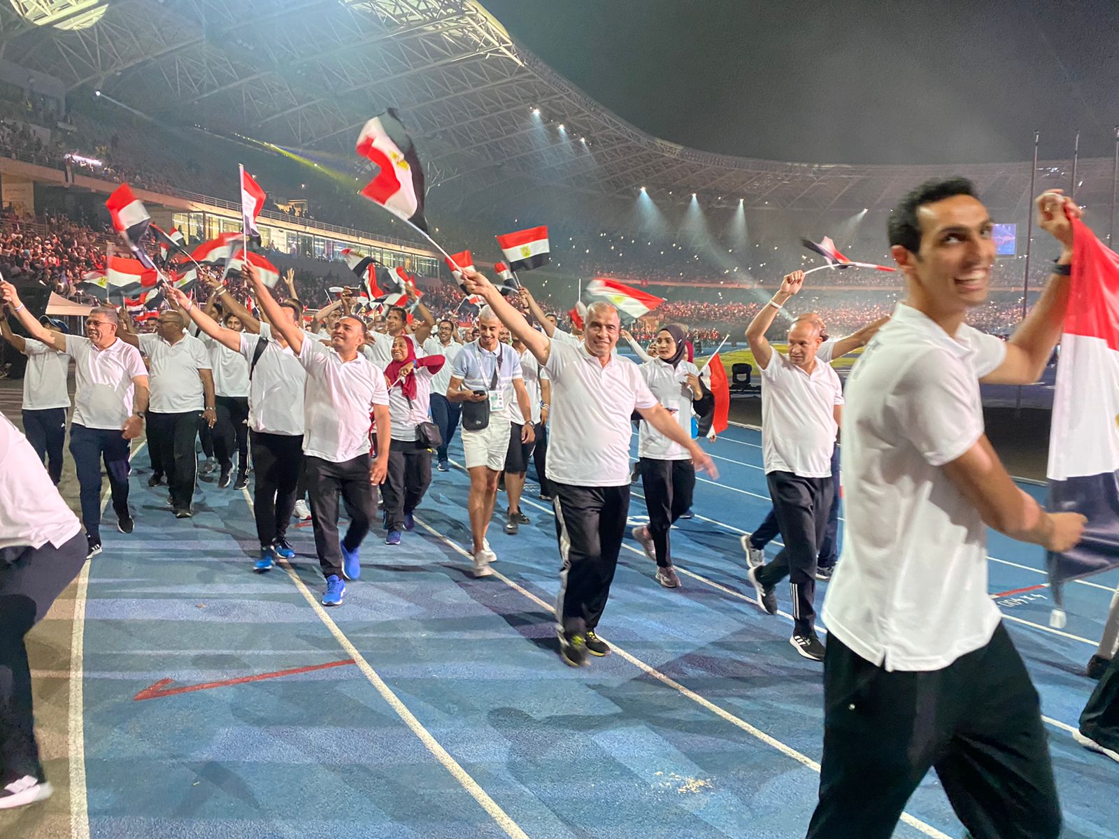 بعثة مصر في افتتاح دورة ألعاب البحر المتوسط (9)