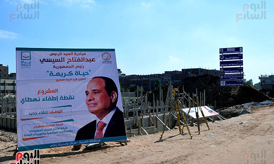 رئيس الوزراء يتفقد مشروعات مبادرة حياة كريمة بالغربية (7)