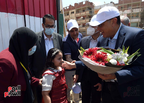 زيارة رئيس الوزراء لمدرسة نهطاى للتعليم الأساسى (5)