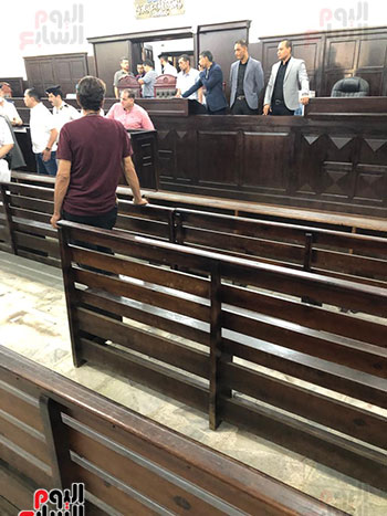 أولى جلسات محاكمة قاتل الطالبة نيرة أشرف (5)