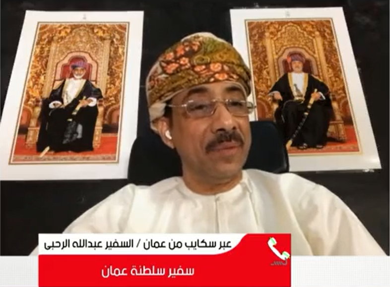 سفير سلطنة عمان خلال حواره لـ تلفيزيون اليوم السابع