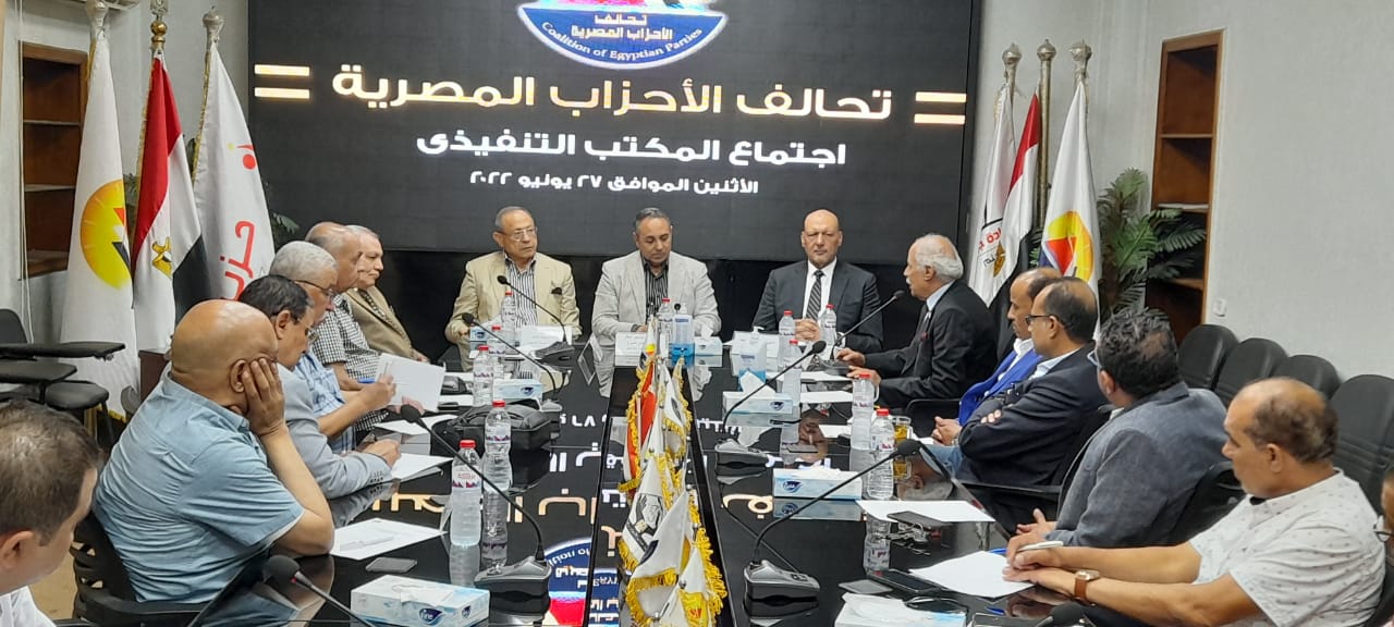  المكتب التنفيذى لتحالف الأحزاب المصرية (2)