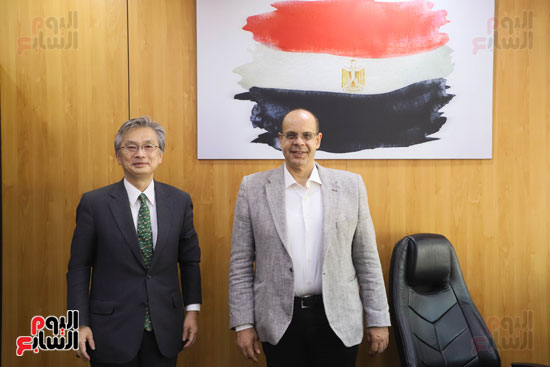 السفير اليابانى بالقاهرة فى اليوم السابع (28)