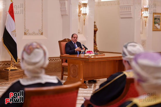 السيسى فى عمان (14)