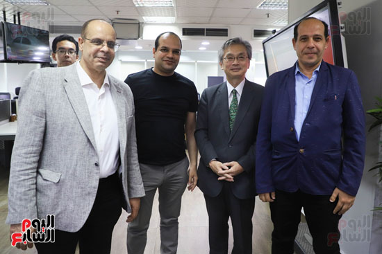 السفير اليابانى بالقاهرة فى اليوم السابع (51)