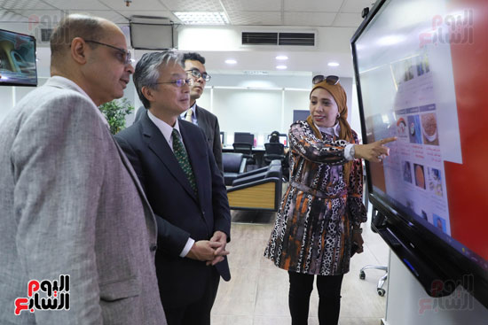 السفير اليابانى بالقاهرة فى اليوم السابع (50)