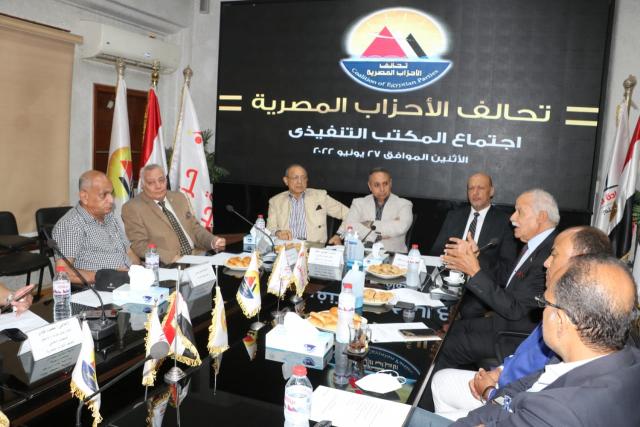  المكتب التنفيذى لتحالف الأحزاب المصرية (3)