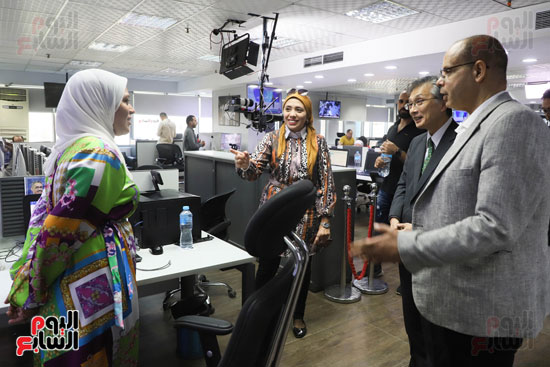 السفير اليابانى بالقاهرة فى اليوم السابع (35)