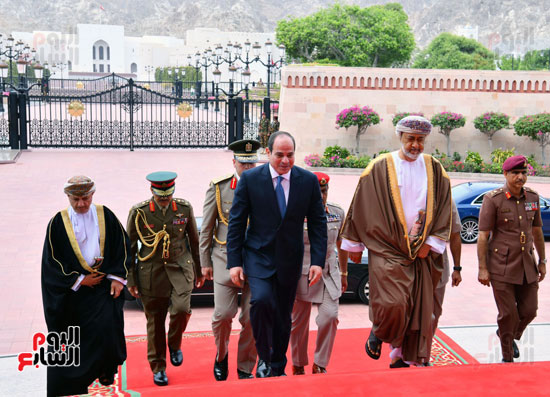 السيسى فى عمان (5)