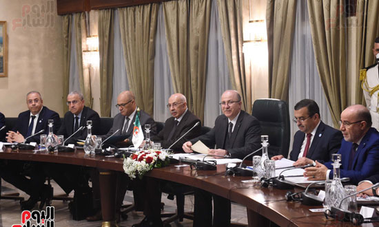 أعمال اللجنة العليا المشتركة الثامنة بين مصر والجزائر (1)