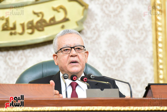 جلسة مجلس النواب برئاسة المستشار الدكتور حنفي جبالي رئيس المجلس  (2)