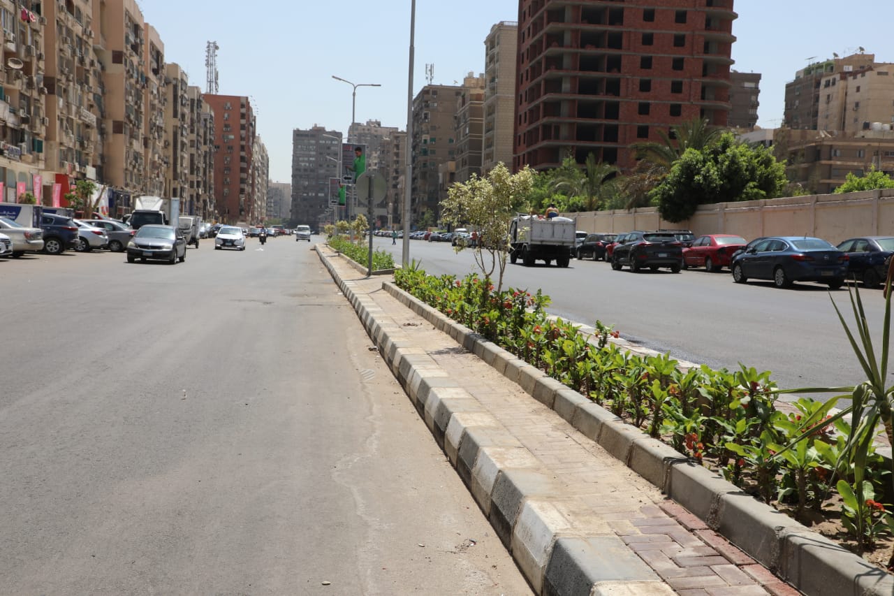 تطوير شوارع  مدينة نصر