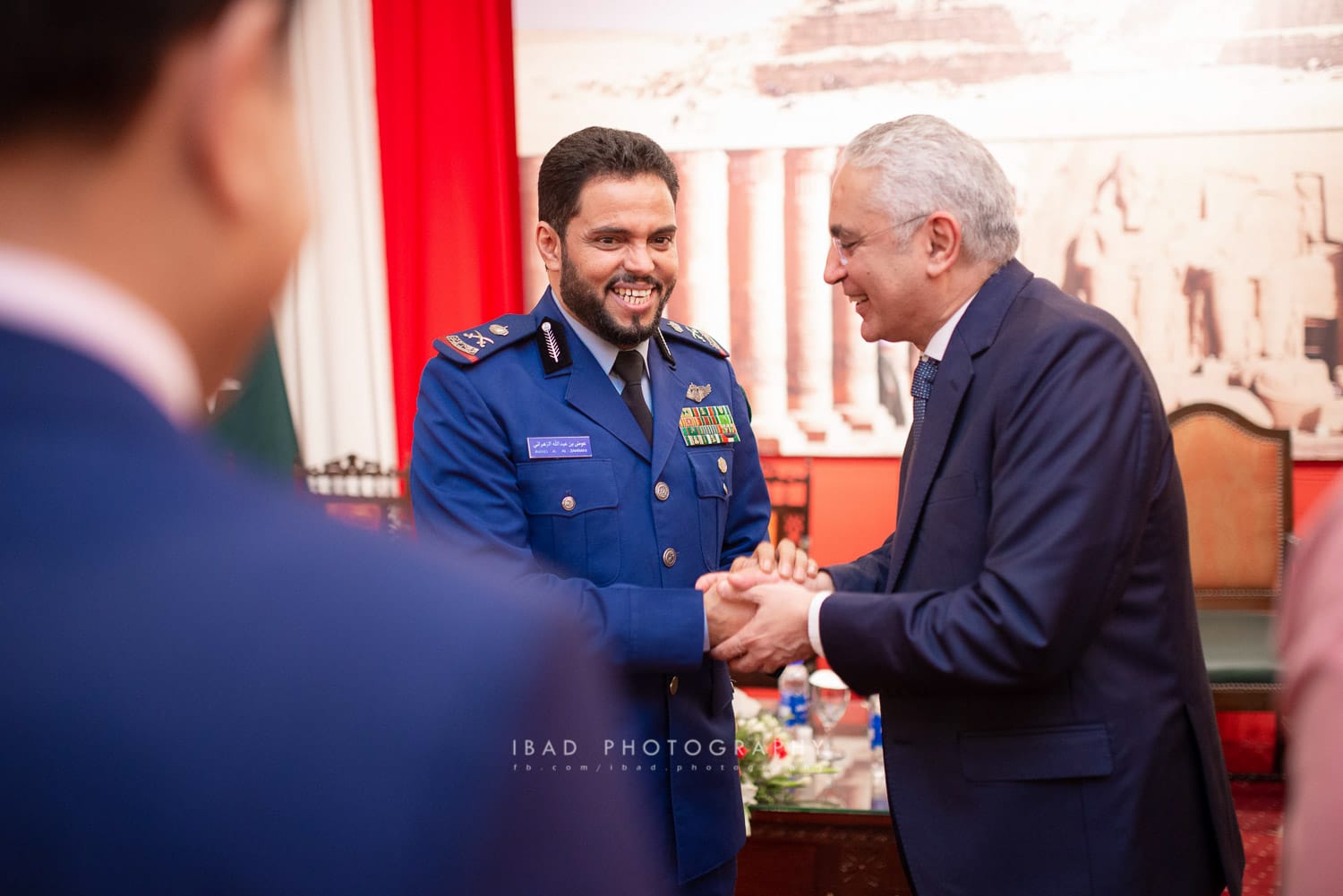 سفير مصر لدى إسلام أباد مع ملحق الدفاع السعودي