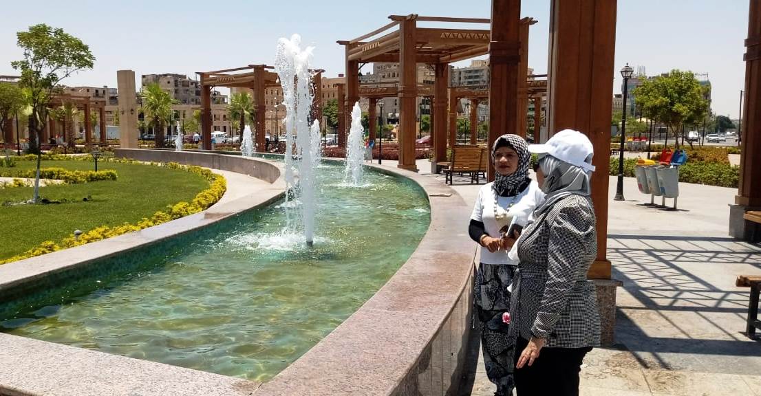 سكرتير عام محافظة أسوان تتفقد 8 حدائق ومتنزهات عامة خلال العيد (3)