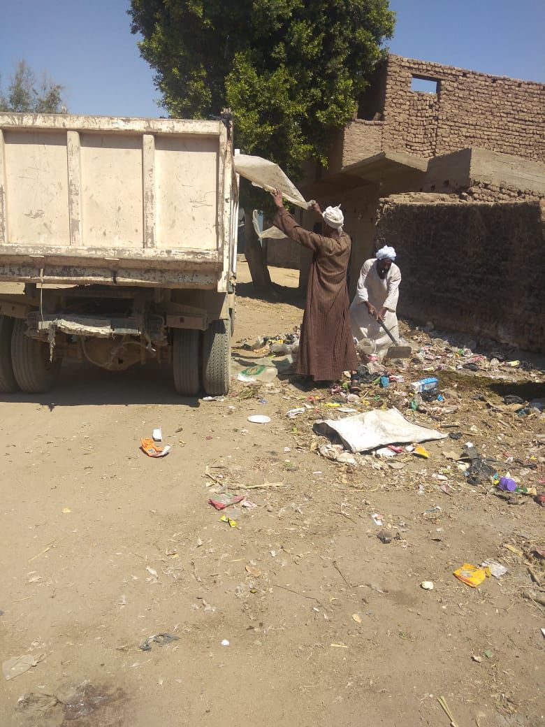 رفع 89 طن مخلفات وقمامة خلال أيام العيد فى حملات نظافة ب (2)