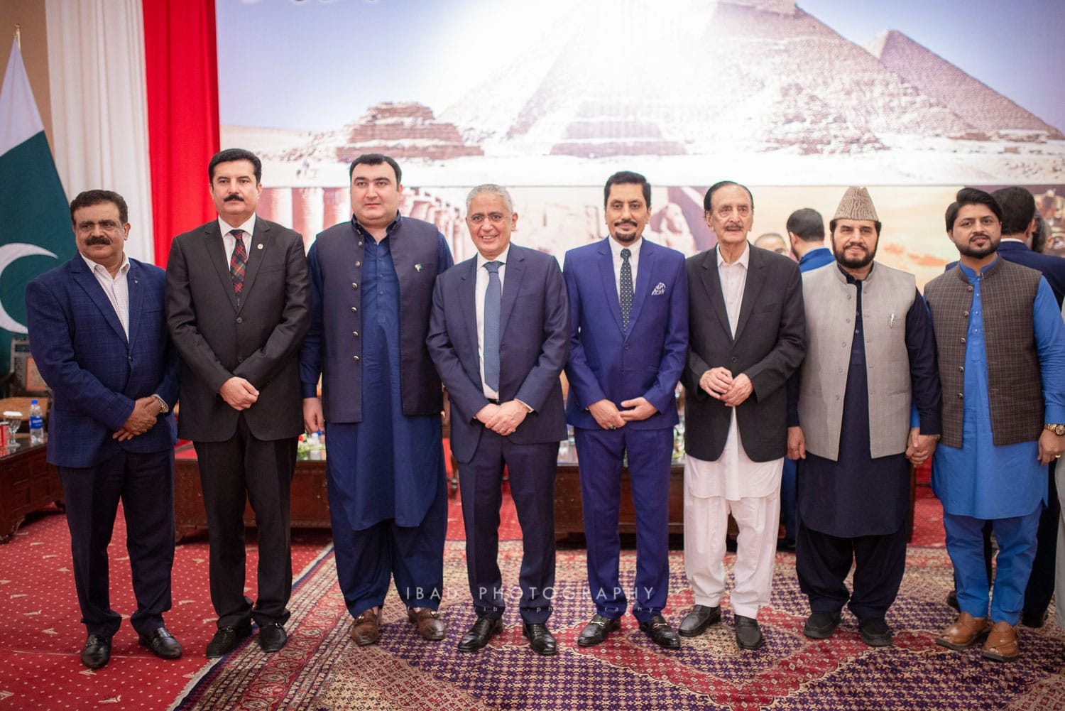 مسؤولون باكستانيون يشاركون كضيوف شرف في حفل العيد الوطني لسفارة مصر لدى باكستان