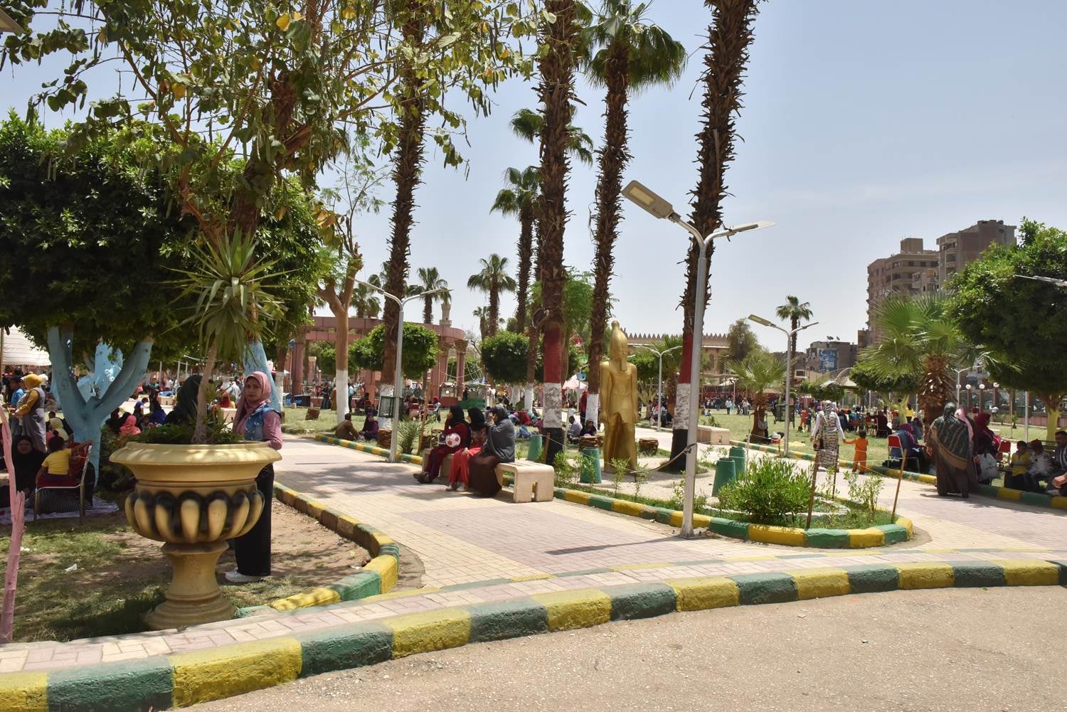 حدائق ومتنزهات والعبارات النيلية بالمحافظة (6)