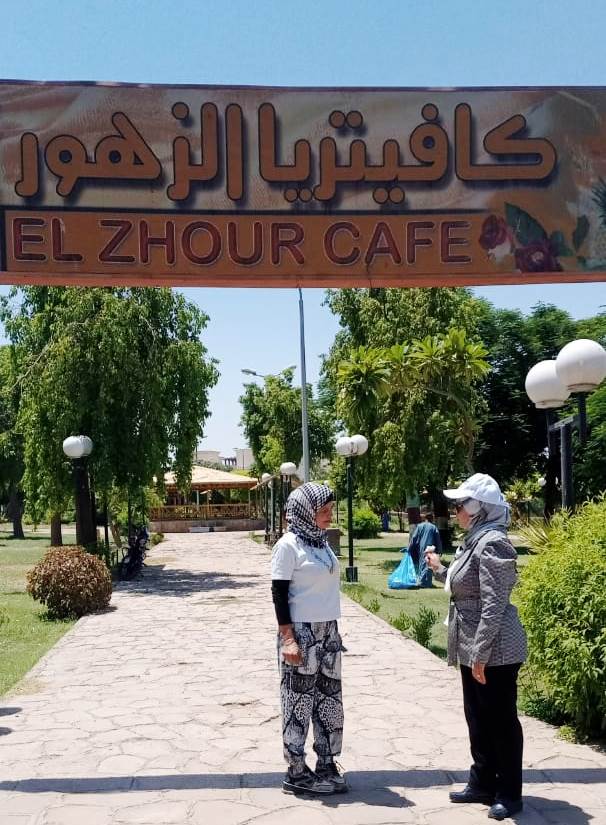 سكرتير عام محافظة أسوان تتفقد 8 حدائق ومتنزهات عامة خلال العيد (6)