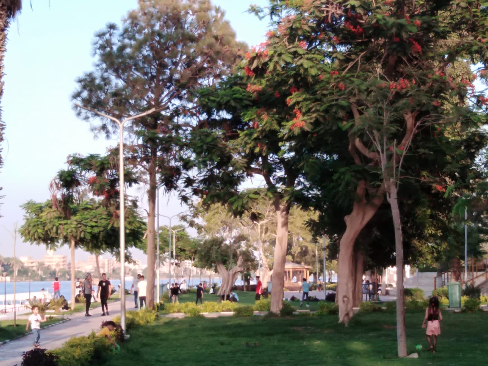 زوار حدائق القناطر الخيرية