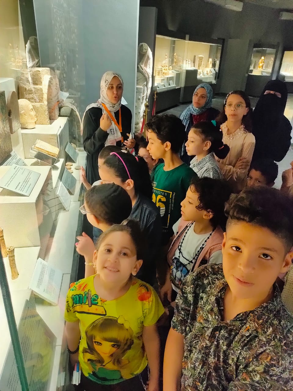 اقبال على متحف كفر الشيخ