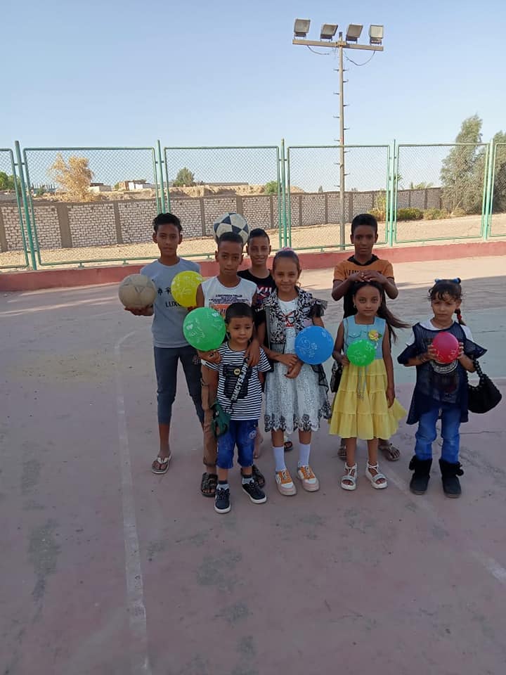 إحتفالات العيد للأطفال وسط بهجة كبيرة فى مراكز الشباب بمدينة الطود (4)