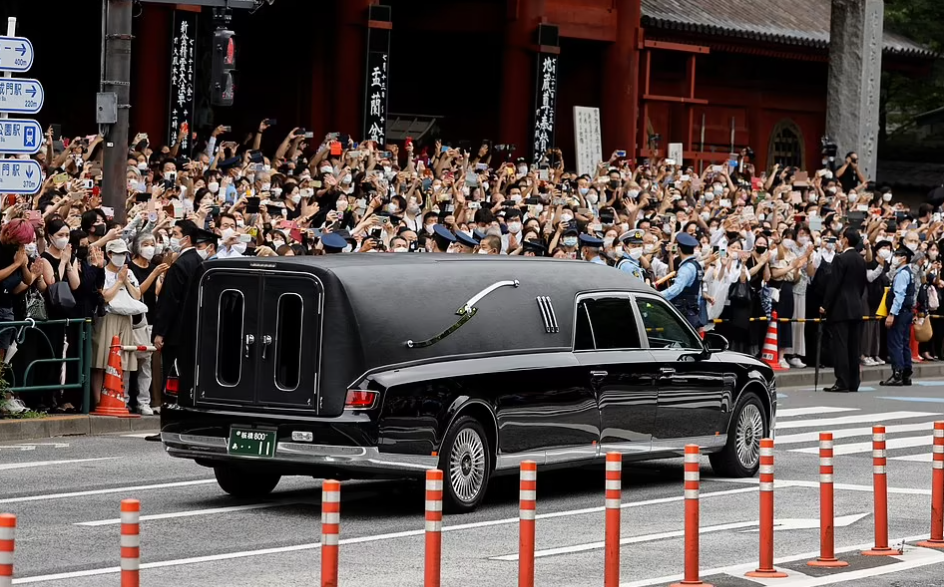 جنازة شينزو آبى