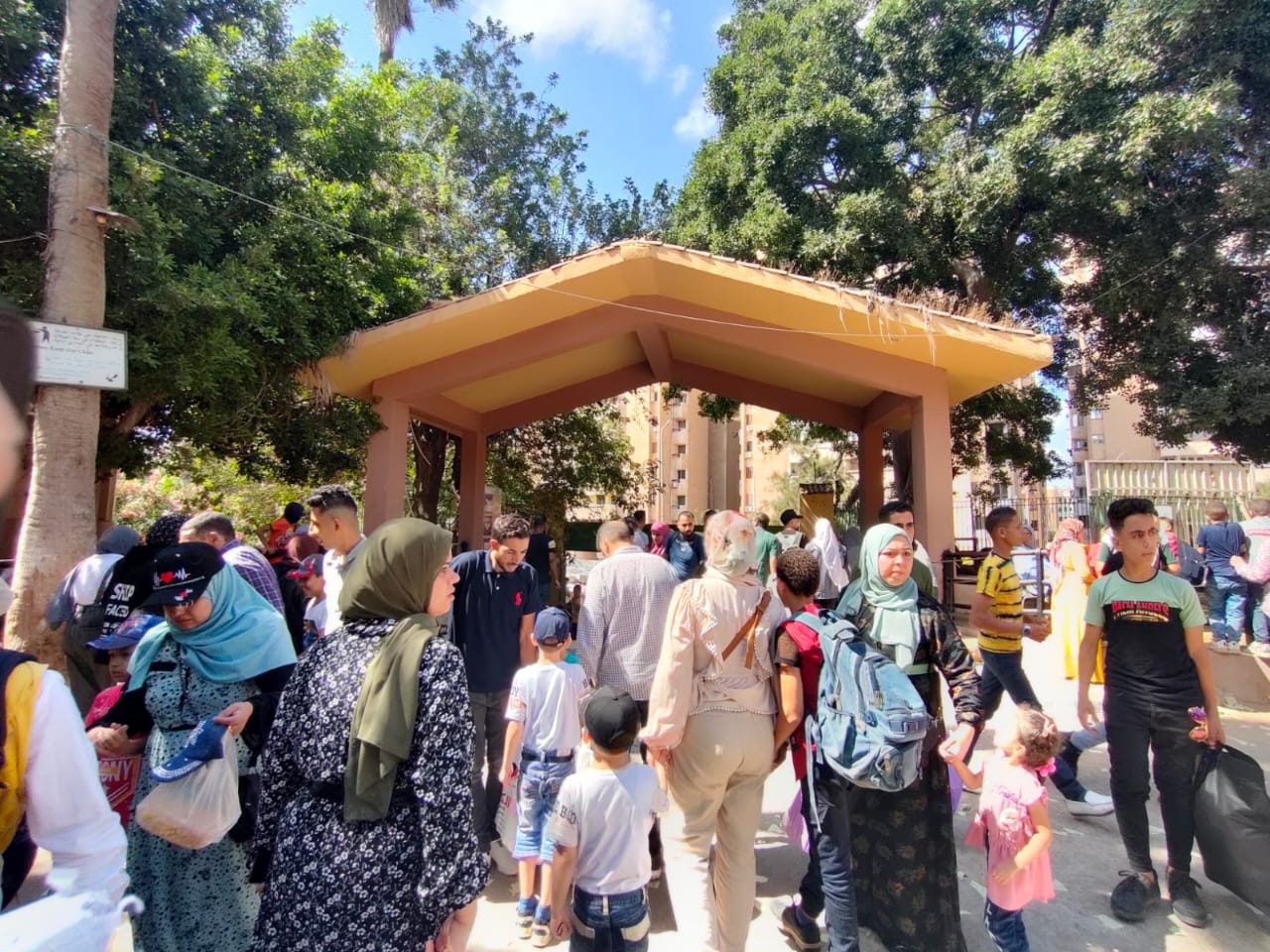 40 ألف زائر لحديقة حيوان الاسكندرية خلال عيد الأضحى  (1)