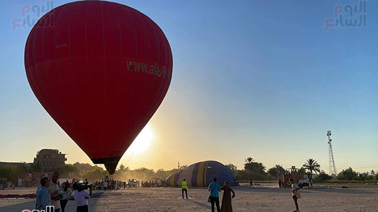 توافد-المصريين-والسياح-على-رحلات-البالون
