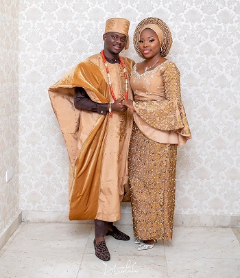 فستان زفاف من نيجيرية