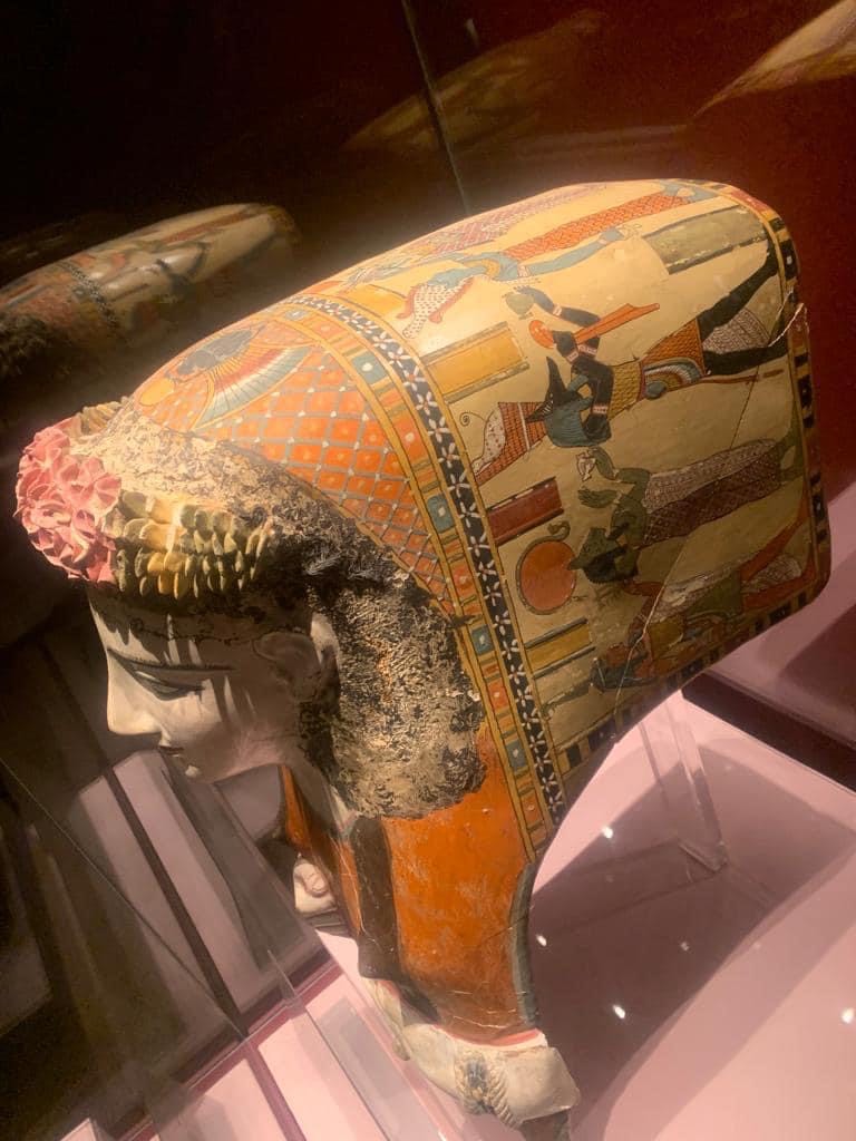 قناع مومياء بمتحف اثار الغردقة  (1)