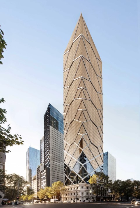 مبنى مكون من 48 طابقًا وسط مدينة ملبورن بأستراليا