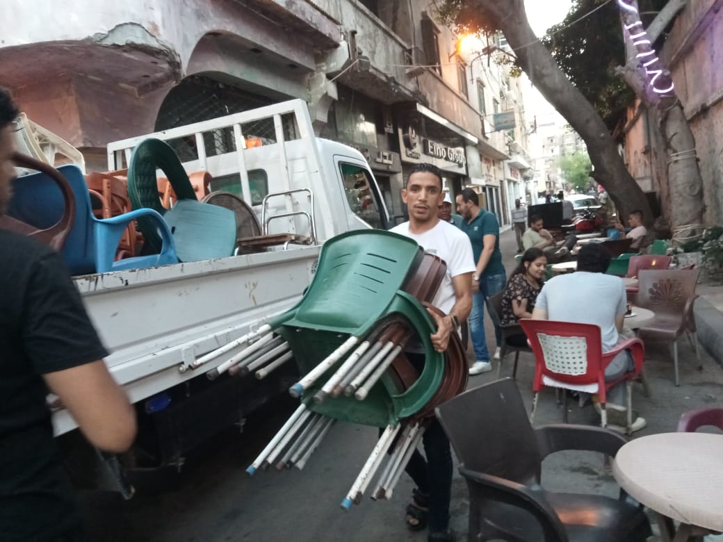 ضبط 362 حالة اشغال وتحرير 95 محضر فى حملات مكبرة بالإسكندرية (1)
