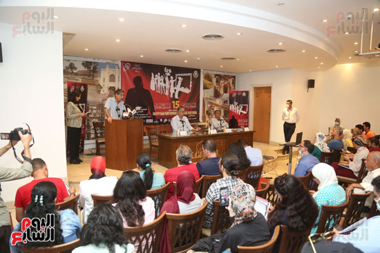 مؤتمر صحفى للإعلان عن تفاصيل المهرجان القومى للمسرح (7)