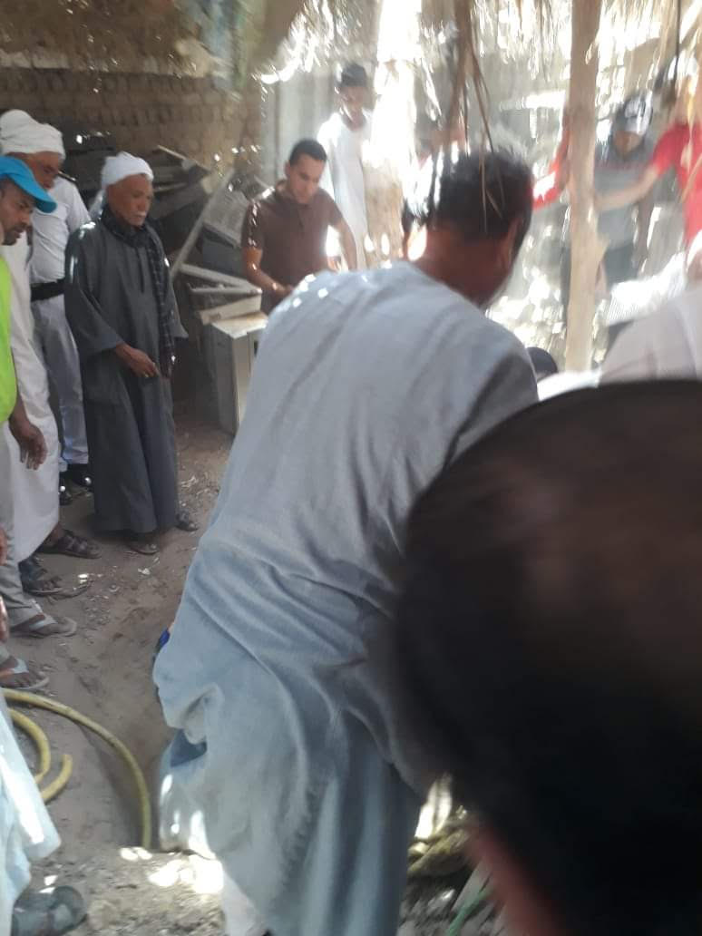 جانب من الحادث (2)