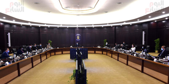 اجتماع مجلس الوزراء بمدينة العلمين الجديدة (  (19)