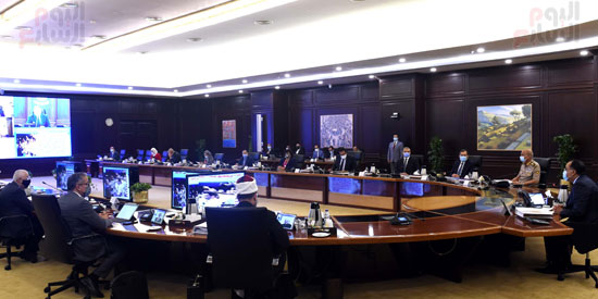 اجتماع مجلس الوزراء بمدينة العلمين الجديدة (  (14)